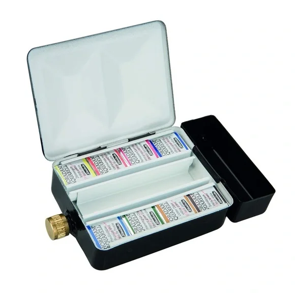 Schmincke - HORADAM AQUARELL Small Color Box with 8 1/2 Pans Watercolor Paint - Picture 11 of 12